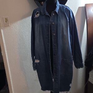 Women's Blue Denim Jean Jacket